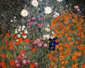 Gustav Klimt : Flower Garden